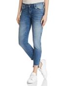 Mavi Adriana Ankle Super Skinny Jeans In Mid Cheeky