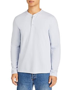 Vince Double Knit Long Sleeve Henley