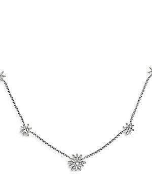 David Yurman Starburst Station Necklace With Diamonds, 16