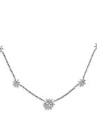 David Yurman Starburst Station Necklace With Diamonds, 16