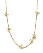 Temple St. Clair 18k Yellow Gold Bee Chain Diamond Necklace, 18