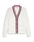 Sandro Cable Knit Cardigan