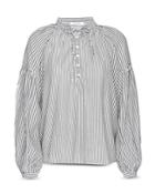 Frame Billow Striped Shirt