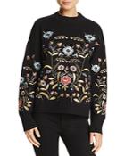 Lucy Paris Embroidered Sweater - 100% Exclusive