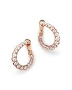 Bloomingdale's Graduated Diamond Front-to-back Earrings In 14k Rose Gold, 0.75 Ct. T.w. - 100% Exclusive