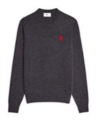 Ami Adc Crewneck Sweater