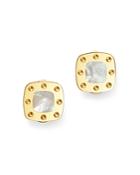 Roberto Coin 18k Yellow Gold Pois Moi Mother-of-pearl Clip-on Earrings