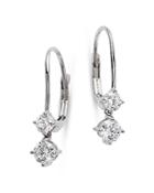 Bloomingdale's Diamond Double Drop Earrings In 14k White Gold, 1.0 Ct. T.w. - 100% Exclusive