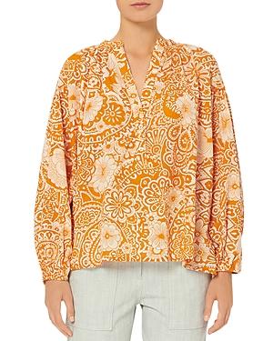 Vanessa Bruno Nipoa Cotton Printed Blouse