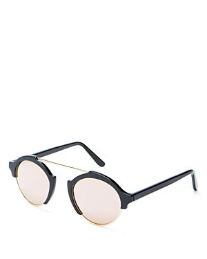 Illesteva Milan Iv Round Sunglasses, 49mm