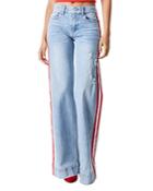 Alice And Olivia Rey Wide Leg Jeans