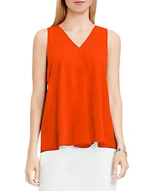 Vince Camuto Drape Front Sleeveless Top