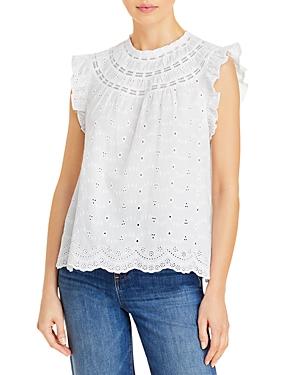 Lini Thora Voile Eyelet Top - 100% Exclusive