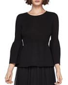Bcbgeneration Bell Sleeve Ribbed Sweater