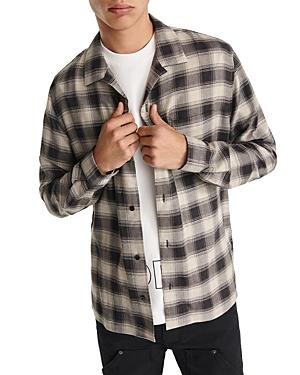 The Kooples Plaid Button Front Shirt