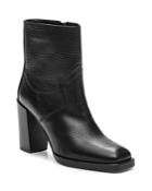 The Kooples Women's Square Toe Leather Boots
