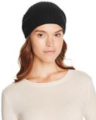 C By Bloomingdale's Cashmere Rib Slouch Hat
