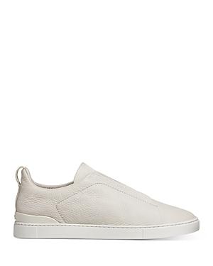 Ermenegildo Zegna Men's Triple Stitch Slip On Sneakers