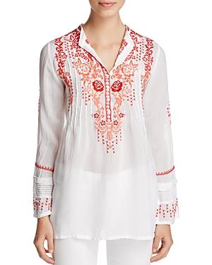 Johnny Was Ross Embroidered Tunic