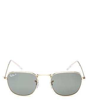 Ray-ban Unisex Frank Polarized Square Sunglasses, 48mm