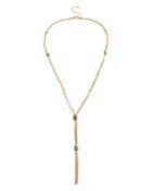 Allsaints Two-tone Delicate Knotted Necklace, 18