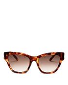 Salvatore Ferragamo Womens Vara Cat Eye Sunglasses, 53mm