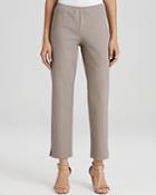 Eileen Fisher Organic Stretch Cotton Twill Slim Ankle Pants