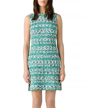 St. John Fringe Knit Dress