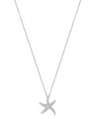 Bloomingdale's Diamond Pave Starfish Pendant Necklace In 14k White Gold, 18, 0.10 Ct. T.w. - 100% Exclusive