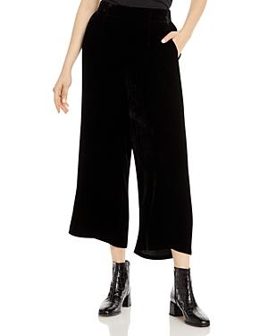 Eileen Fisher Velvet Wide Leg Ankle Pants