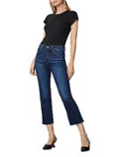 Dl1961 Patti Vintage High Rise Straight Leg Jeans In Dark Frayed