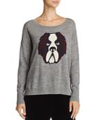 French Connection Otis Dog Graphic Sweater