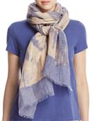 Eileen Fisher Abstract Print Scarf