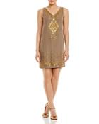 Twelfth Street By Cynthia Vincent Sequined And Beaded Dress