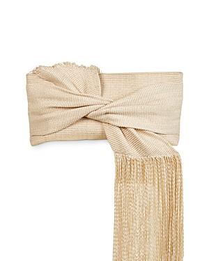 Cult Gaia Banu Fringe Clutch