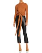 Significant Other Goldie Tie Front Sweater