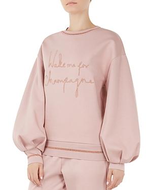 Ted Baker Ted Says Relax Dayzei Champagne Sweatshirt