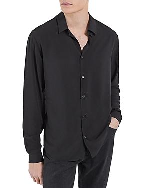 The Kooples Absolute Color Solid Slim Fit Button Down Shirt