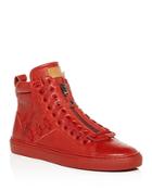 Bally Men's Hekem Leather High-top Sneakers