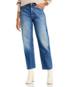 Mother Study Hover High Rise Jeans In Treating Myself