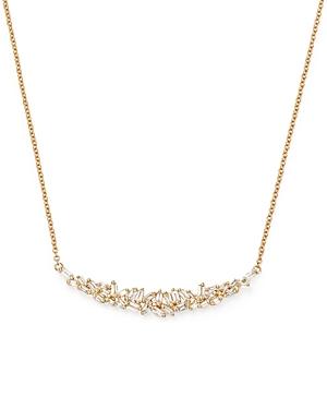 Diamond Baguette Pendant Necklace In 14k Yellow Gold, .40 Ct. T.w. - 100% Exclusive