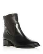 Paul Green Women's Trey Leather Block-heel Booties