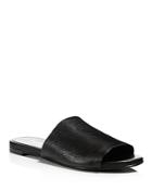 Charles David Women's Leather Slide Sandals