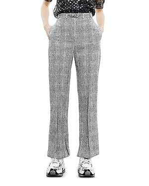 The Kooples Printed Straight Leg Pants