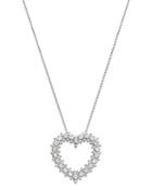 Bloomingdale's Diamond Heart Pendant Necklace In 14k White Gold, 0.50 Ct. T.w. - 100% Exclusive