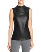 Bailey 44 Contribution Faux Leather Top