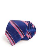 Ted Baker Textured Stripe In Stripe Classic Tie