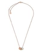 Michael Kors Ring Pendant Necklace, 16