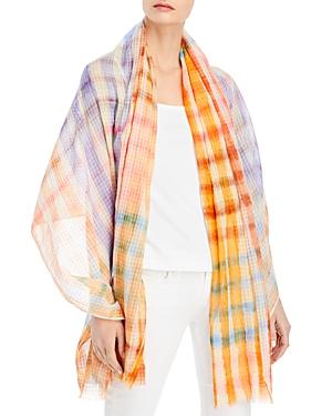 Echo Painted Plaid Wrap