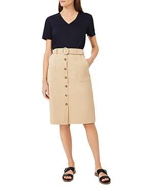 Hobbs London Adaline Belted Skirt